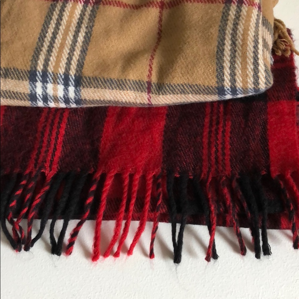 Two winter scarves